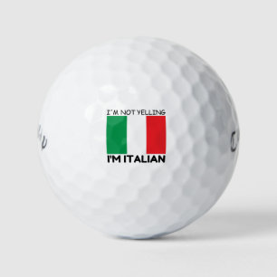 PELOTAS DE GOLF YELLING ITALIAN