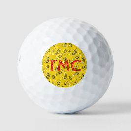 Pelotas De Golf Yellow Bandana INITIALS Adventure Casual Fun