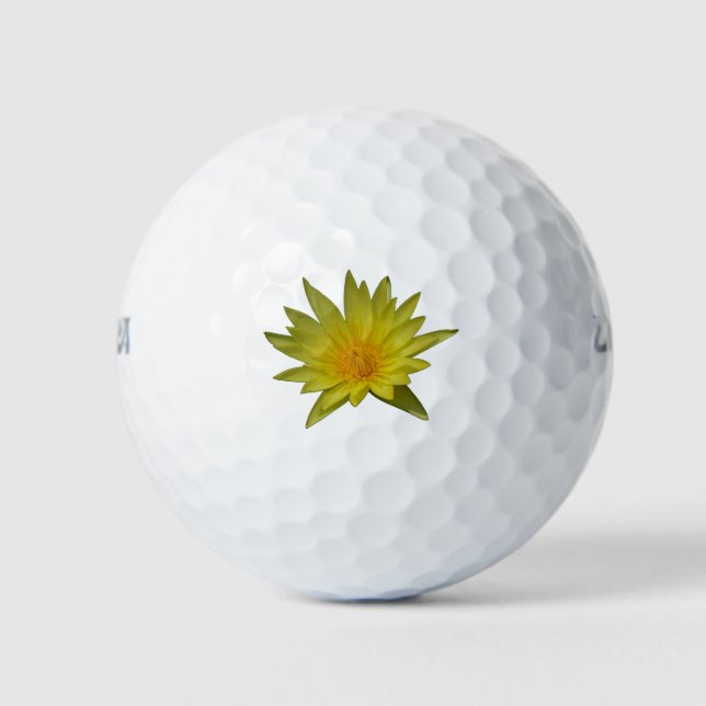 Pelotas De Golf Yellow Lotus Waterlily (Anverso)