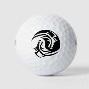 Pelotas De Golf yin yang dragones de golf