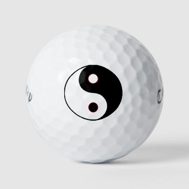 Pelotas De Golf Yin Yang G-Ball1 (Anverso)
