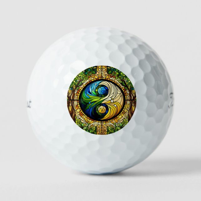 Pelotas De Golf Yin Yang Golf Balls (Anverso)