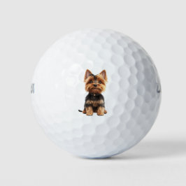 Pelotas De Golf Yorkshire Terrier Golf Balls