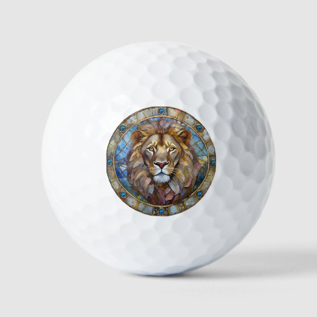 Pelotas De Golf Zodiac - Leo el León (Anverso)