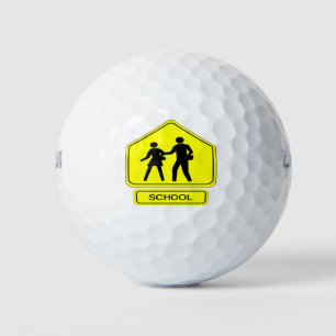 Pelotas De Golf Zona escolar