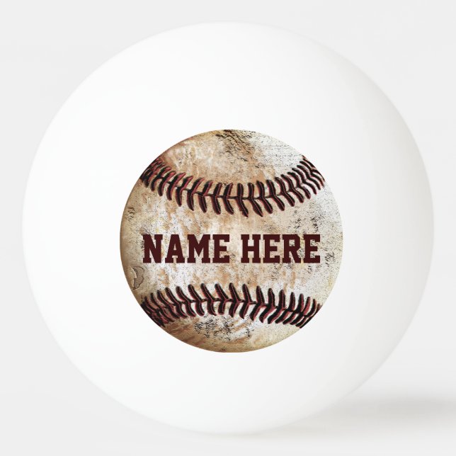 Pelotas de Ping Pong Personalizadas para Amantes d (Anverso)