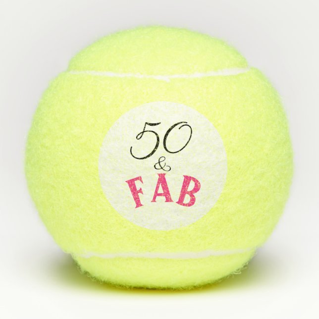 Pelotas De Tenis 50 & Fab Fabulous (Anverso)
