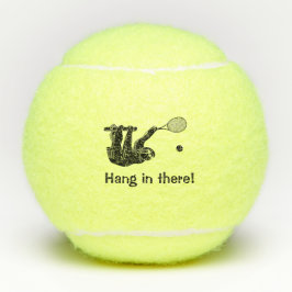Pelotas De Tenis ¡Aguanta! Jugador de tenis de Sloth