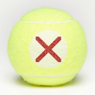 Pelotas De Tenis Alabama: Bandera de St Andrew Crimson
