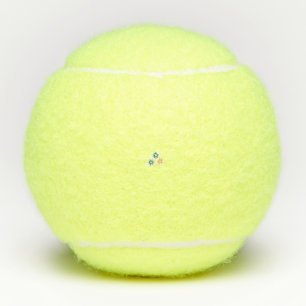 Pelotas De Tenis Amarillo bananero, verde azul oscuro, decoración