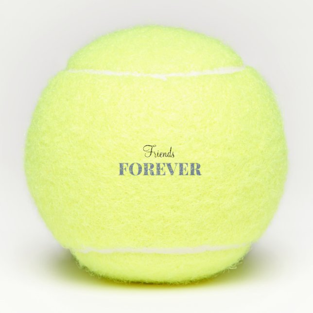 Pelotas De Tenis Amigos para siempre (Anverso)