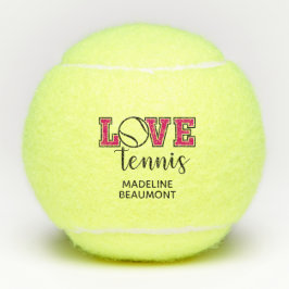 Pelotas De Tenis Amo el Tenis