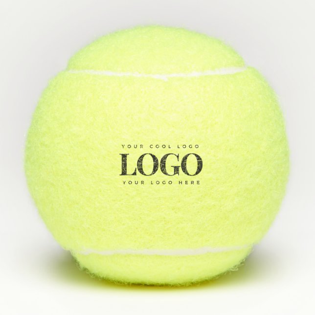 Pelotas De Tenis Añadir el logotipo de Rectangle Business Minimalis (Anverso)