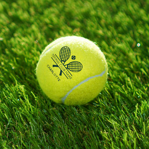 Pelotas De Tenis Añadir nombre de club Tenis Team Green Personaliza