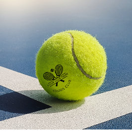 Pelotas De Tenis Añadir nombre de club Tennis Team Personalizado ne
