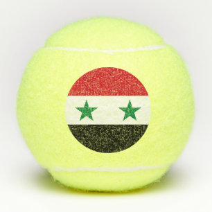 Pelotas De Tenis Antigua bandera de Siria