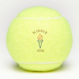 Pelotas De Tenis Antorcha atlética personalizable regalo 