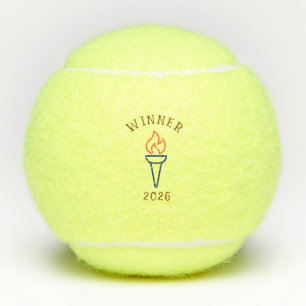 Pelotas De Tenis Antorcha atlética personalizable regalo