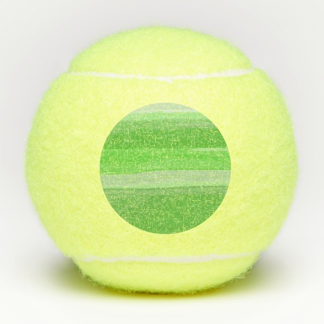 Pelotas De Tenis arte abstracto (Anverso)