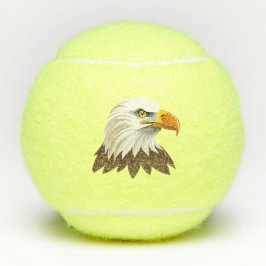 Pelotas De Tenis Bald eagle head