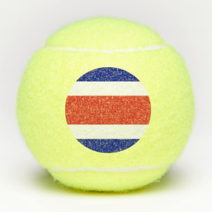 Pelotas De Tenis Balón de tenis con bandera de Costa Rica