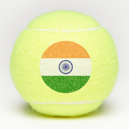 Pelotas De Tenis Balón de tenis con bandera de la India