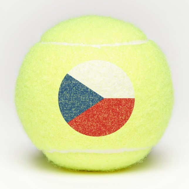 Pelotas De Tenis Balón de tenis de pene con bandera de la República (Anverso)