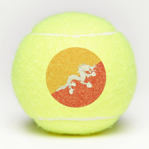 Pelotas De Tenis Balón de tenis de penn con bandera de Bután