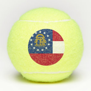 Pelotas De Tenis Balón de tenis de penn con bandera de Georgia, EE.