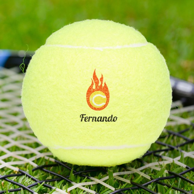 Pelotas De Tenis Banda de tenis con nombre personalizado de logotip (Subido por el creador)