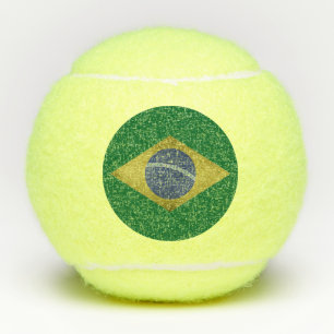 Pelotas De Tenis Bandera brasileña