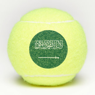 Pelotas De Tenis Bandera de Arabia Saudita
