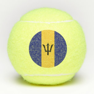 Pelotas De Tenis bandera de Barbados