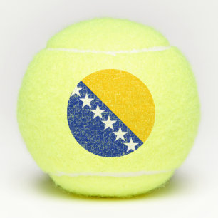 Pelotas De Tenis Bandera de Bosnia y Herzegovina