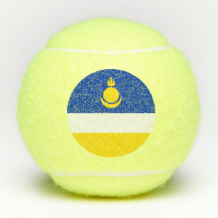 Pelotas De Tenis Bandera de Buryatia Patriótica