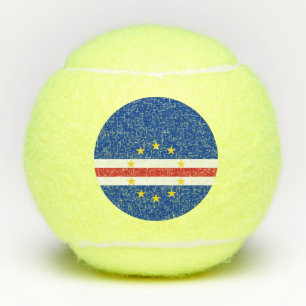 Pelotas De Tenis Bandera de Cabo Verde