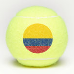 Pelotas De Tenis Bandera de Colombia<br><div class="desc">Bandera patriótica de Colombia.</div>