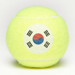Pelotas De Tenis Bandera de Corea del Sur