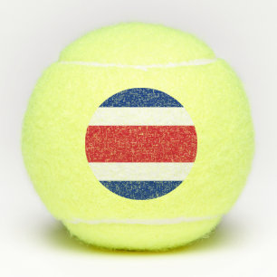 Pelotas De Tenis Bandera de Costa Rica
