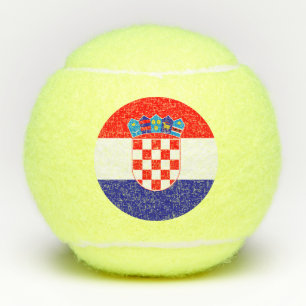 Pelotas De Tenis Bandera de Croacia