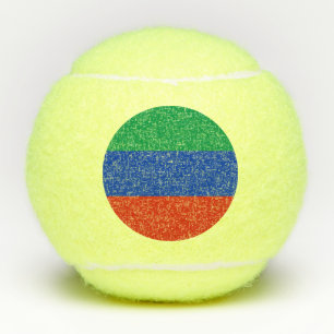 Pelotas De Tenis Bandera de Daguestán