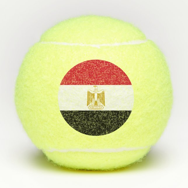 Pelotas De Tenis Bandera de Egipto (Anverso)