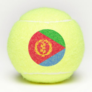 Pelotas De Tenis Bandera de Eritrea