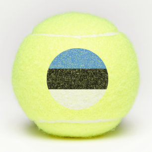 Pelotas De Tenis Bandera de Estonia