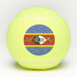 Pelotas De Tenis Bandera de Eswatini