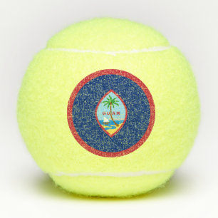 Pelotas De Tenis Bandera de Guam