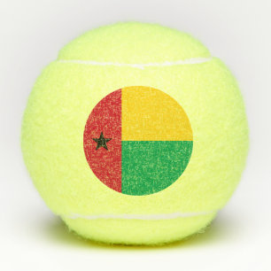Pelotas De Tenis Bandera de Guinea-Bissau
