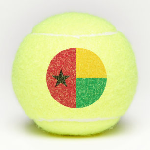 Pelotas De Tenis Bandera de Guinea Bissau