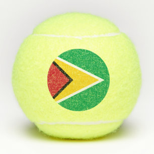 Pelotas De Tenis Bandera de Guyana