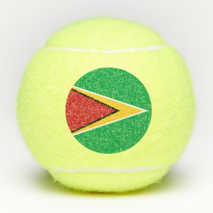 Pelotas De Tenis Bandera de Guyana